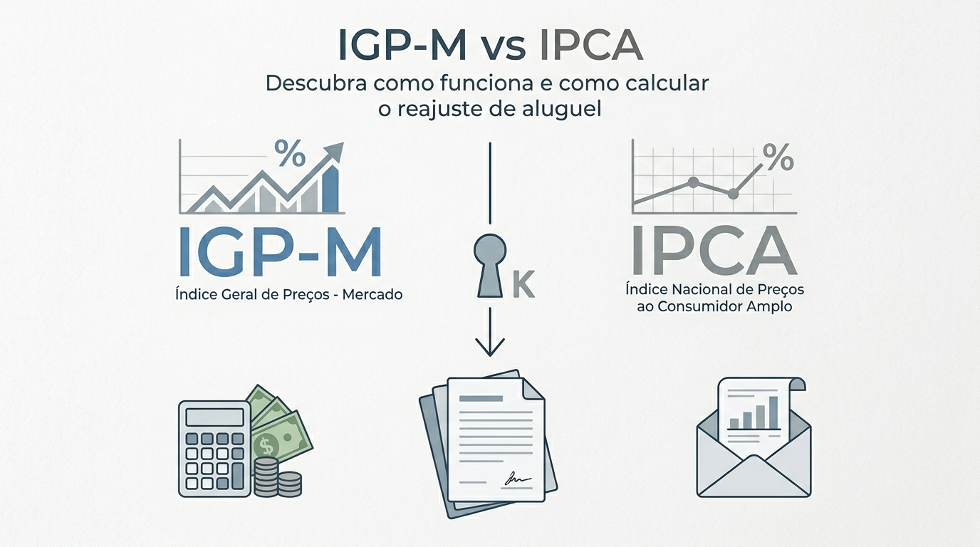 Reajuste de Aluguel 2026: IGP-M, IPCA ou Outro Índice? Veja o que a Lei Diz
